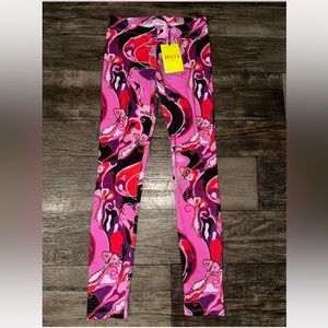Emilio Pucci Pink and Purple Kids Leggings
